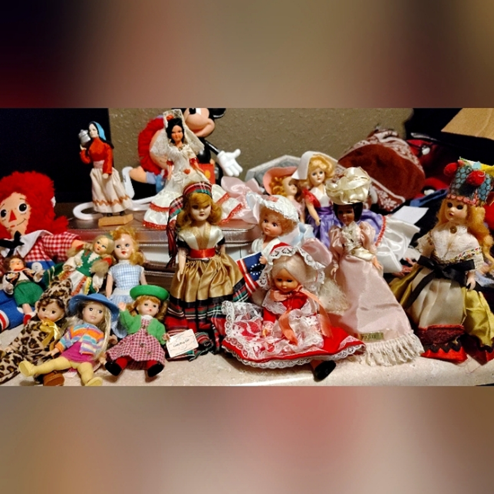 🪆🧚‍♀️VINTAGE/ ANTIQUE DOLL⚘️ - Picture 10 of 16